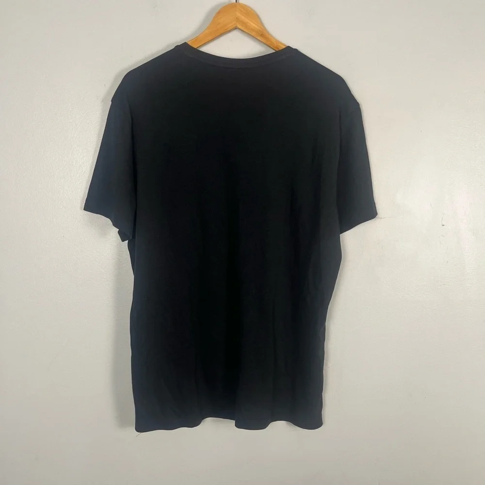 Banana republic men’s LUXURY-TOUCH T-SHIRT black size large